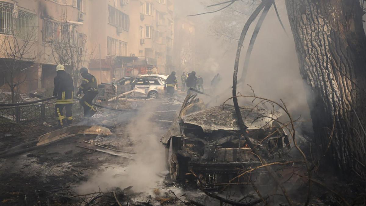 Russia accuses Biden of being an arsonist