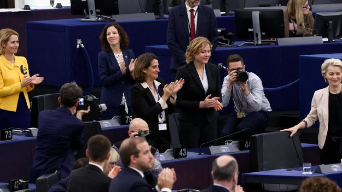 The European Parliament gives the green light to the new Von der Leyen Commission with Ribera as vice president