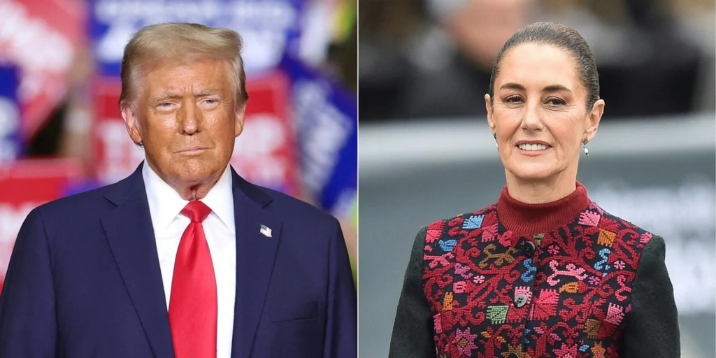 Trump claims that Mexico will close the border, but he denies it