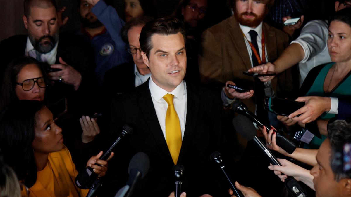 Trump names Congressman Matt Gaetz as attorney general in his future administration