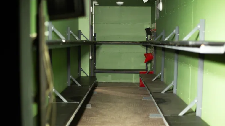 Inside the shelters