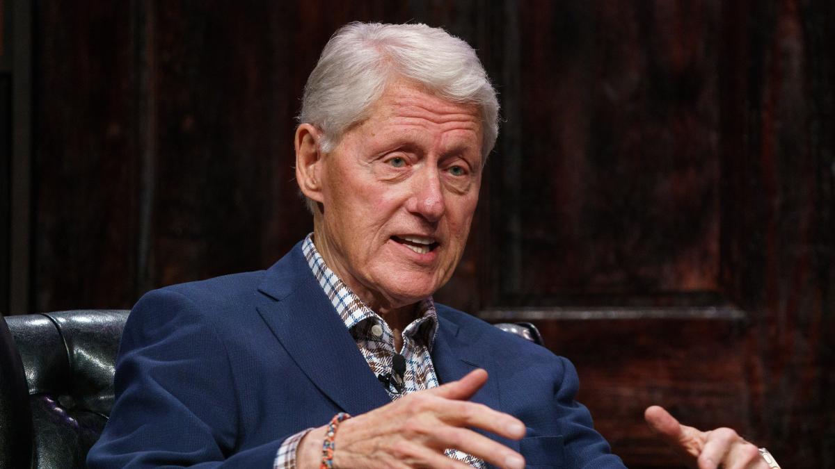 Former President Bill Clinton was hospitalized in Washington after "developing a fever"