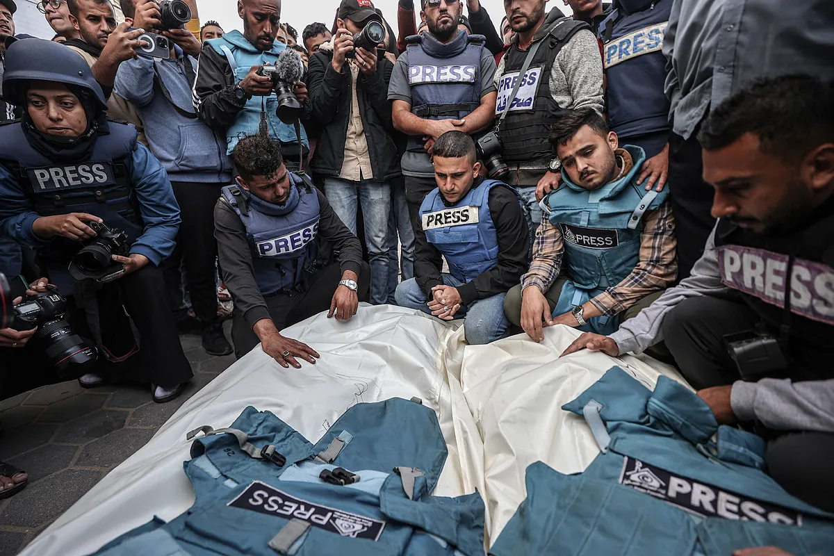 Dozens killed, including five journalists, in Israel's nighttime attacks on Gaza