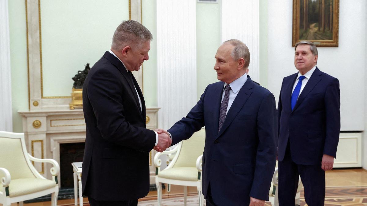 Putin would agree to hold negotiations with Ukraine in Slovakia