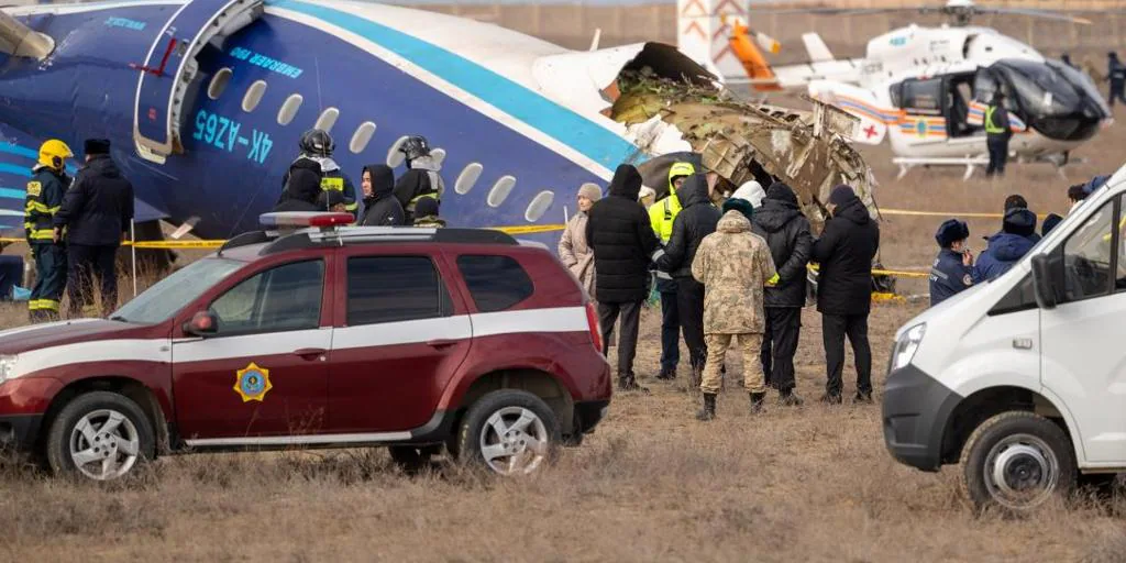 The plane crashed in Kazakhstan suffered “external physical and technical interference,” according to the preliminary investigation