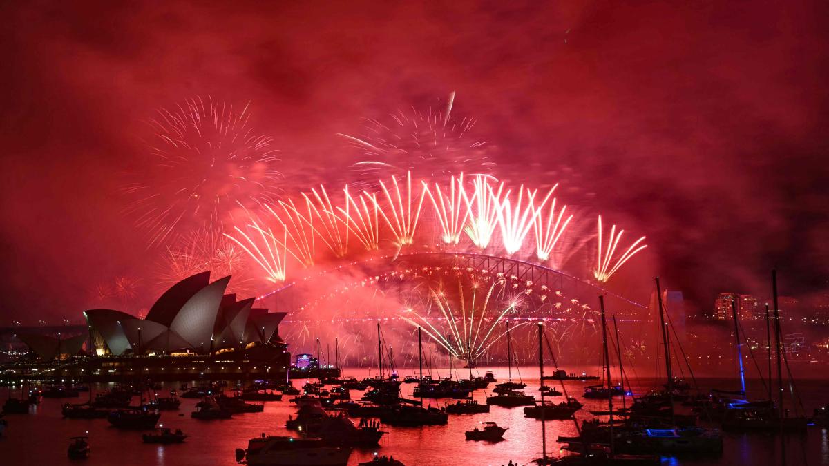 This is how the arrival of 2025 is celebrated around the world