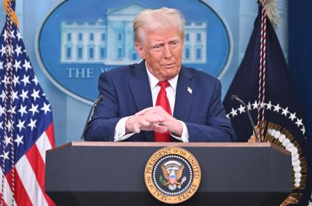 Trump at press conference