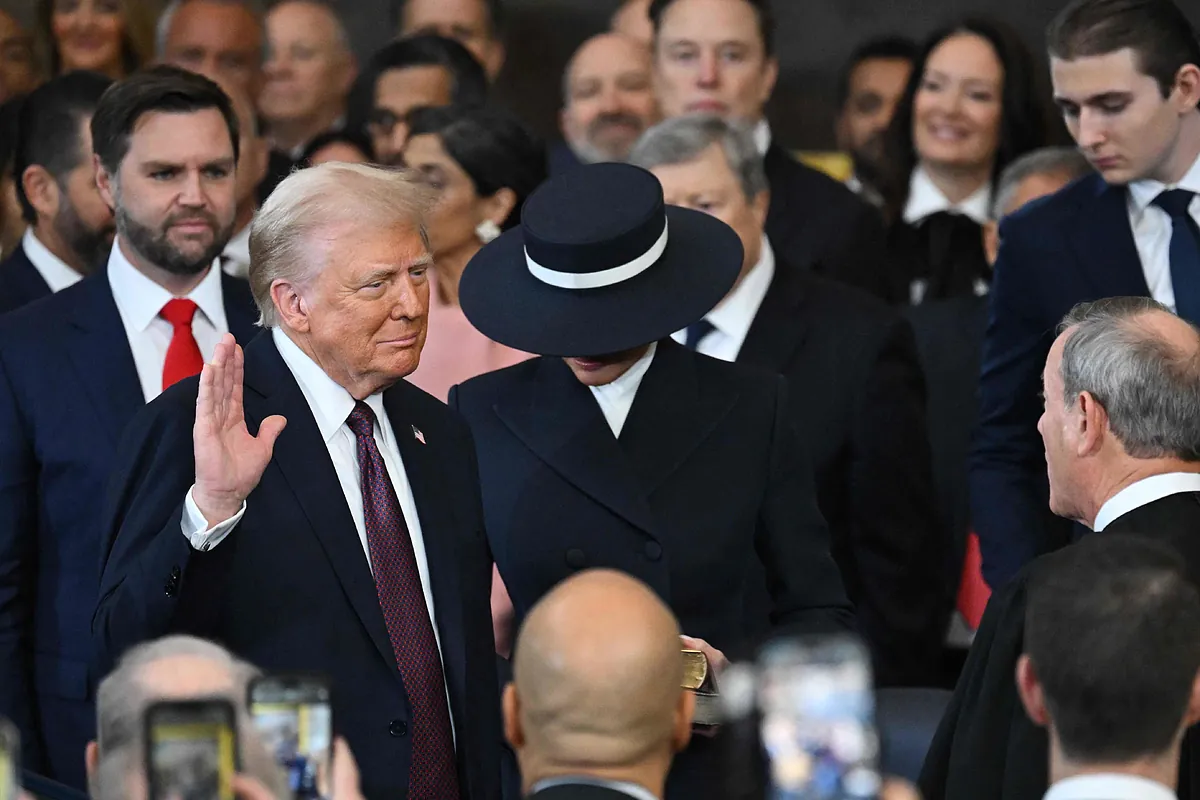 Donald Trump, inaugurated as the 47th president at the Capitol: "The decline of the US is over"