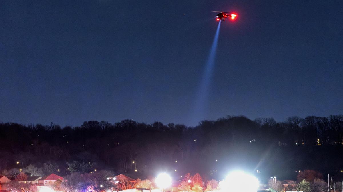 Plane accident in Washington DC, live