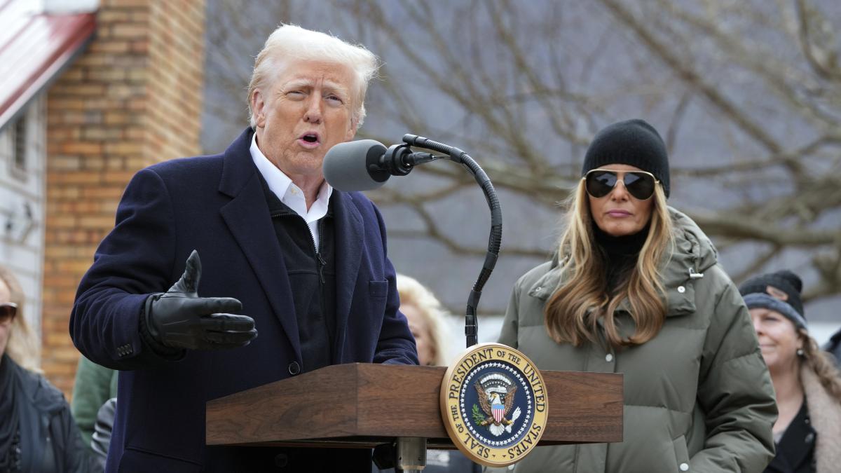 Trump arrives in California with the threat of eliminating the emergency agency