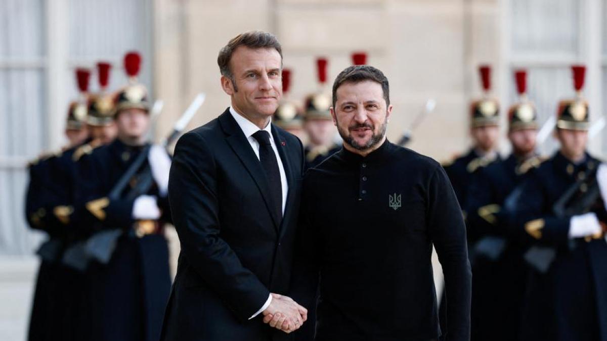 Macron and Zelenski distrust Russia's will to reach La Paz