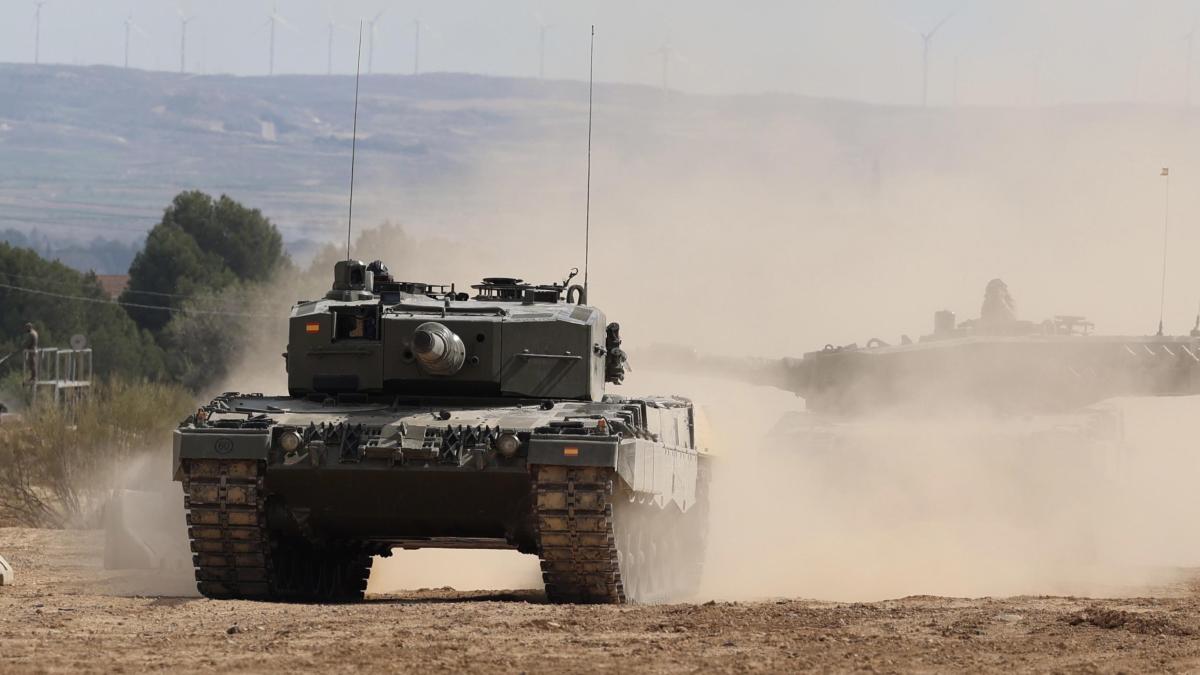 The Spaniards uncheck the concern of Europeans in defense