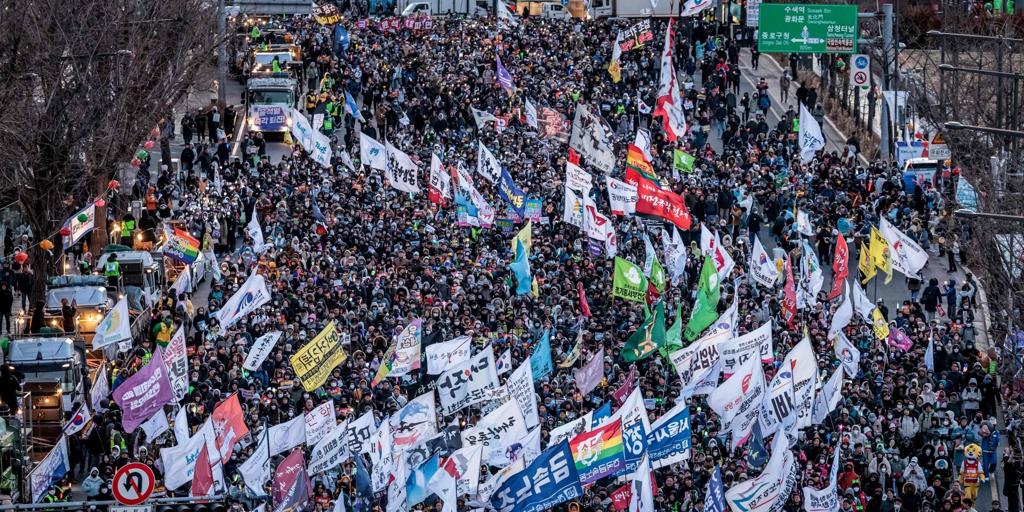 The demonstrations in South Korea increase while the Supreme Evaluates the president's destiny