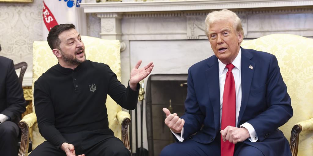 Trump suspends military aid to Ukraine after anger with Zelenski