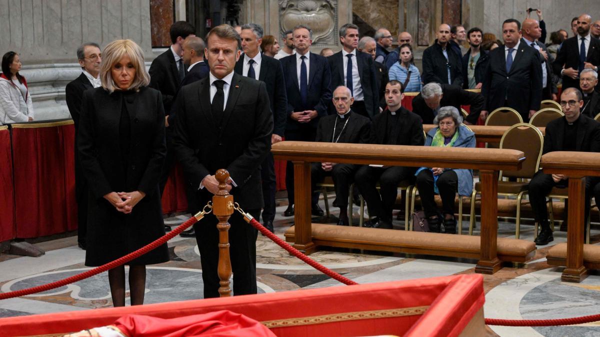 Controversial macron lunch with French cardinals in Rome