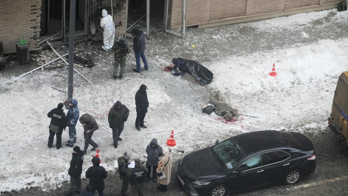 Killed a Russian Staff General in an attack near Moscow