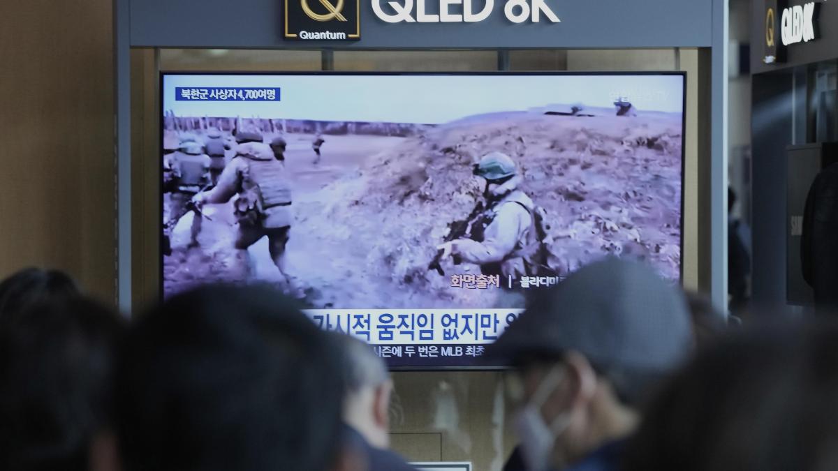 Some 4,700 North Korean soldiers have died or have been injured in combat the service of Russia