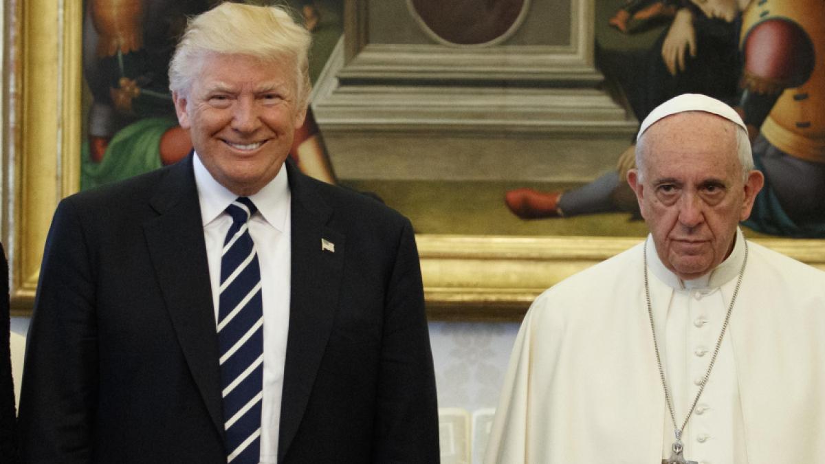 The Pope's funeral, Donald Trump's first international trip