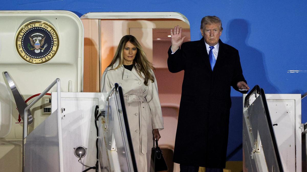 Trump breaks into San Pedro