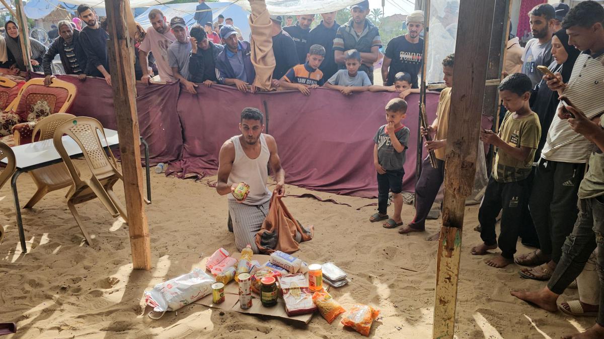 Shameful restart of gaza aid