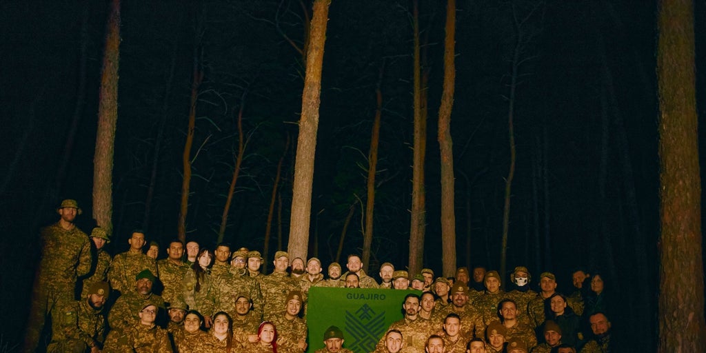 The Latin unit on the front against Russia