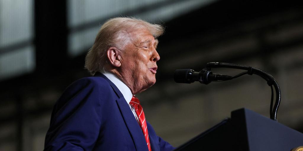 Trump says he wants to double steel tariffs up to 50%