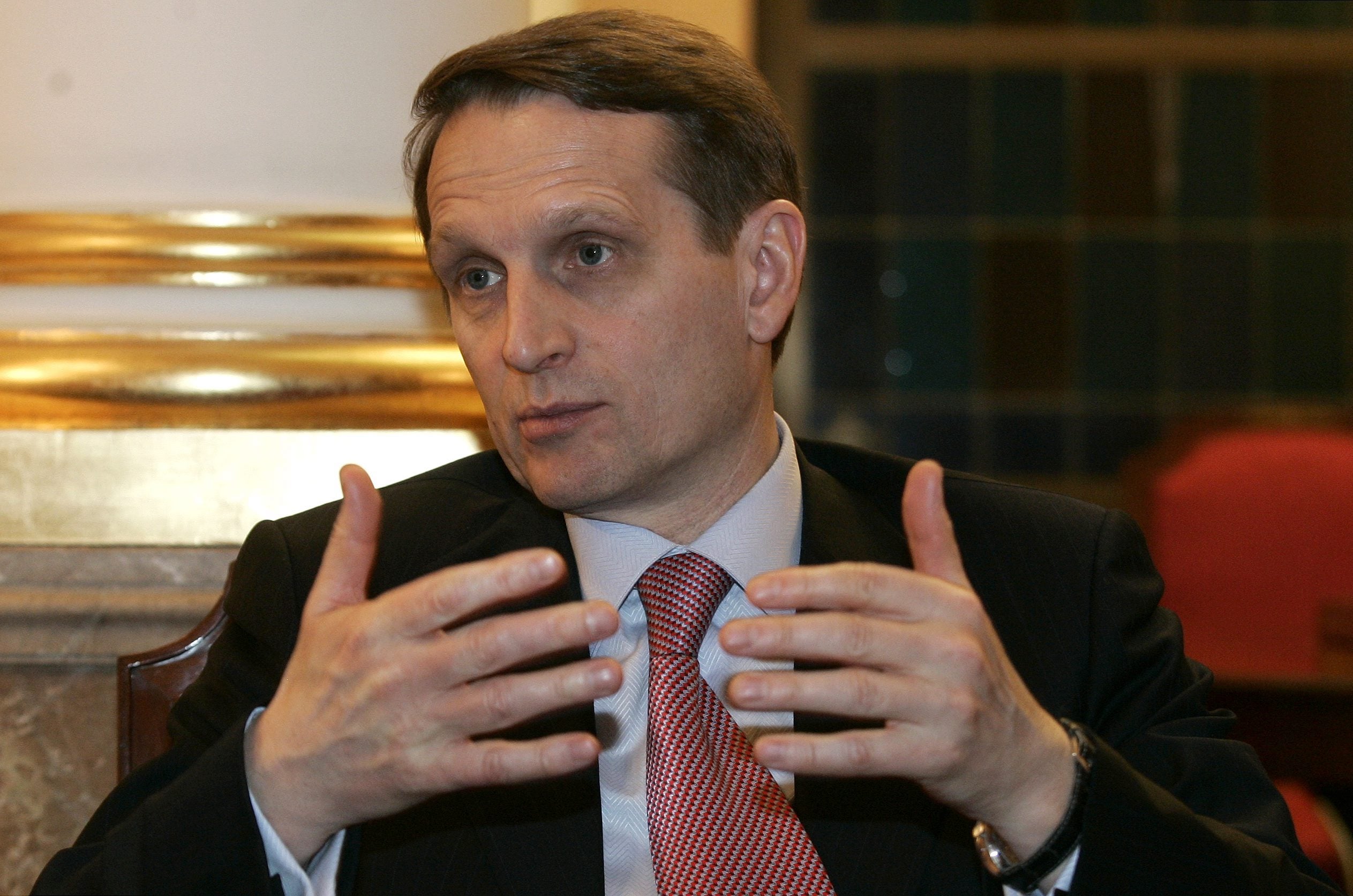 The head of the Russian Foreign Intelligence Service states that he has spoken with his CIA counterpart in full approach between Moscow and Washington