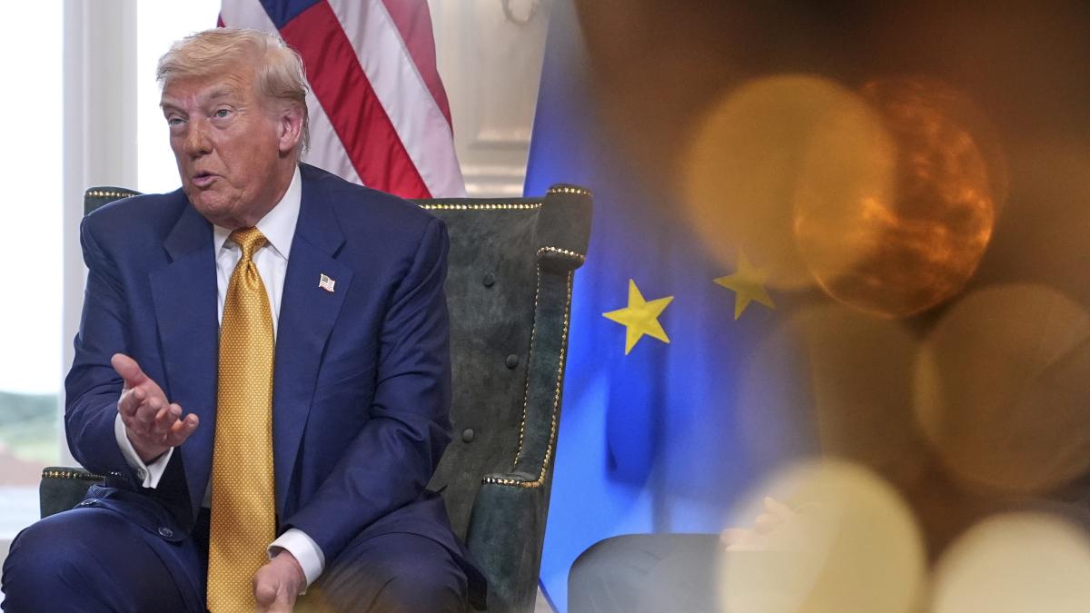 Trump sees a high fire in Gaza and believes that there is famine because he sees it on TV