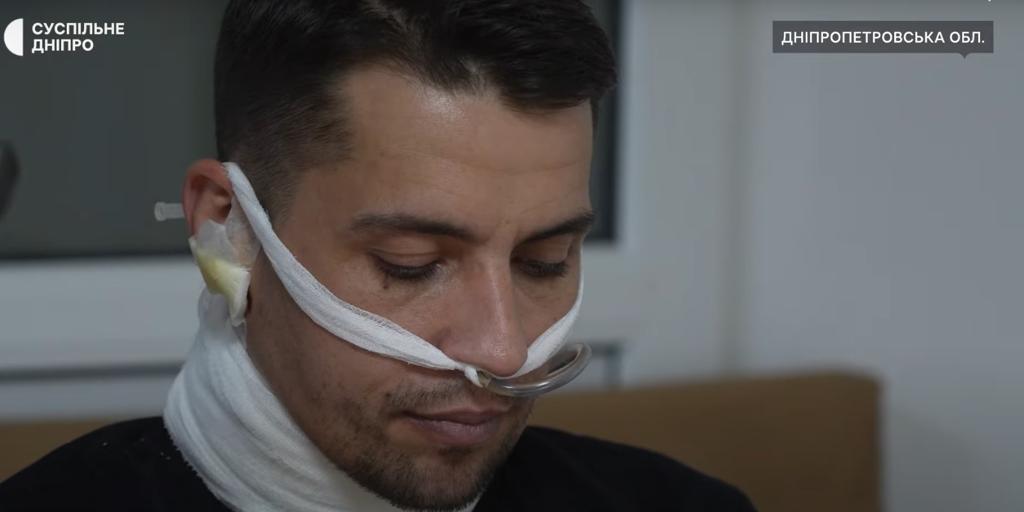 A Ukrainian soldier survives after being slaughtered and drags five days until he reaches safe territory