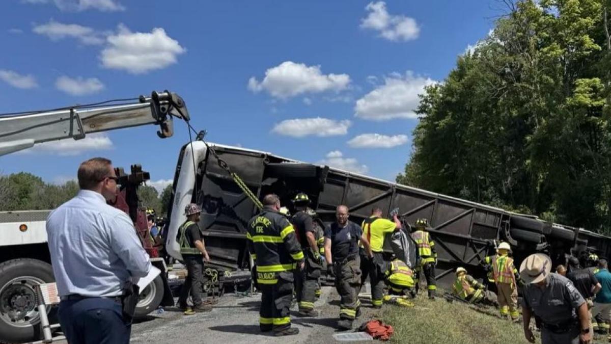 At least four dead and several injured when a tourist bus in New York