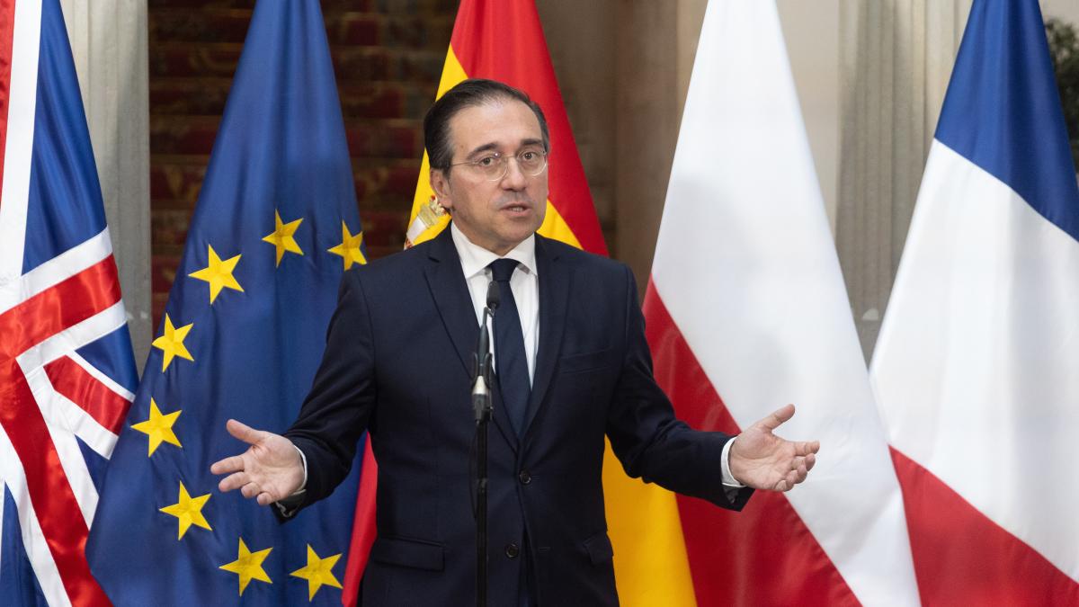 Spain proposes in the EU the suspension of commercial relations with Israel to force peace