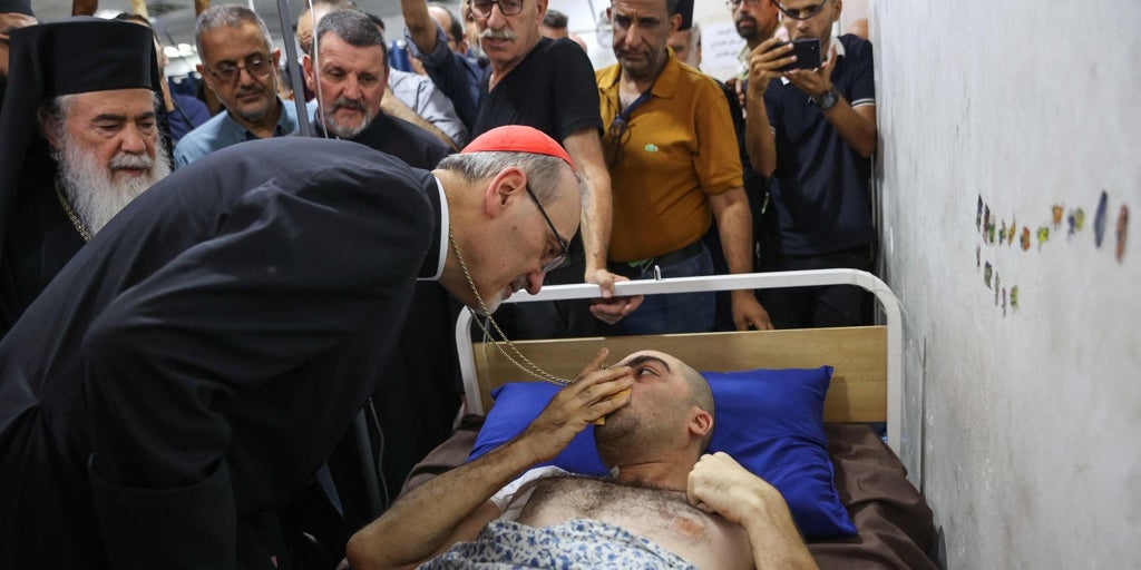 The Christians of Ciudad de Gaza challenge the evacuation order of Israel