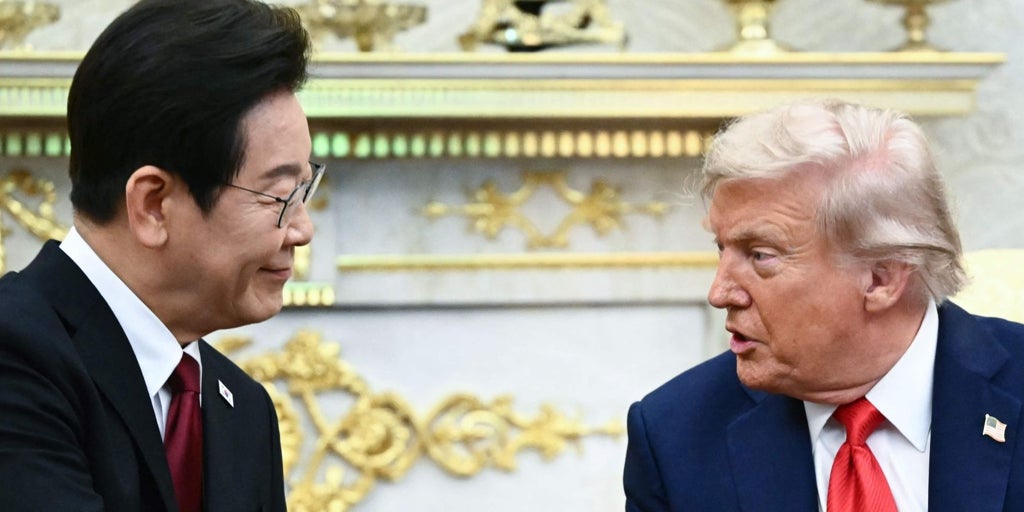 Trump turns to China on the full visit of the South Korean president