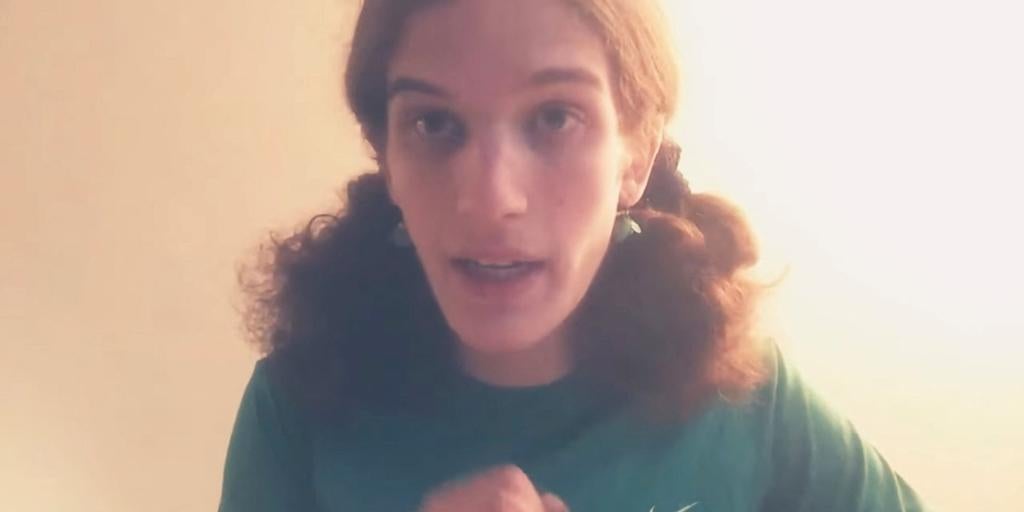 transsexual, racist, anti-trump and obsessed with his massacre