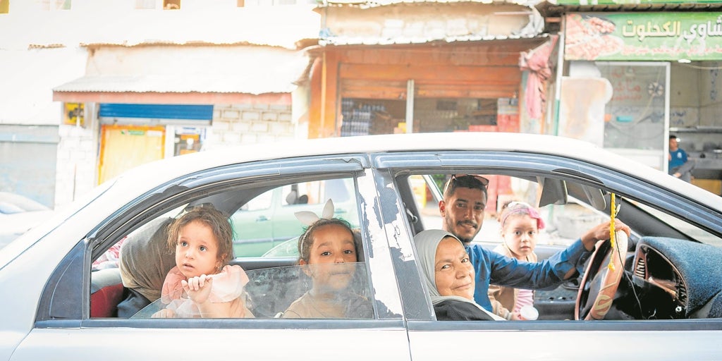 In the only gaza where you can enter