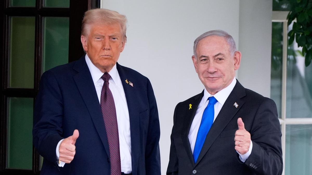 Netanyahu accepts Trump's plan for Gaza's future and warns that "the job will end" if Hamas rejects it