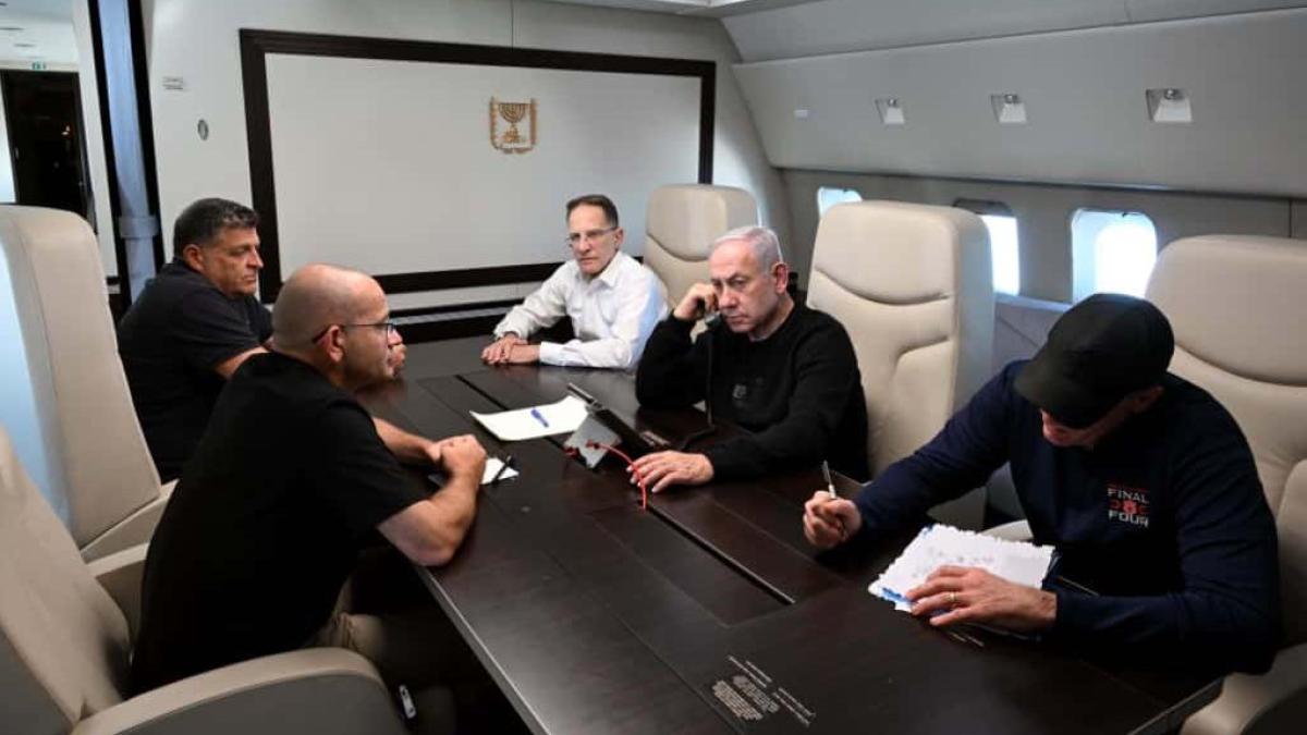 Netanyahu diverts his flight to New York to avoid the arrest warrant for war crimes