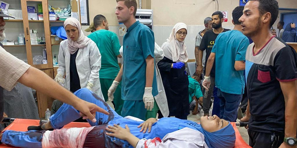 "Our clinics are surrounded by Israeli forces"