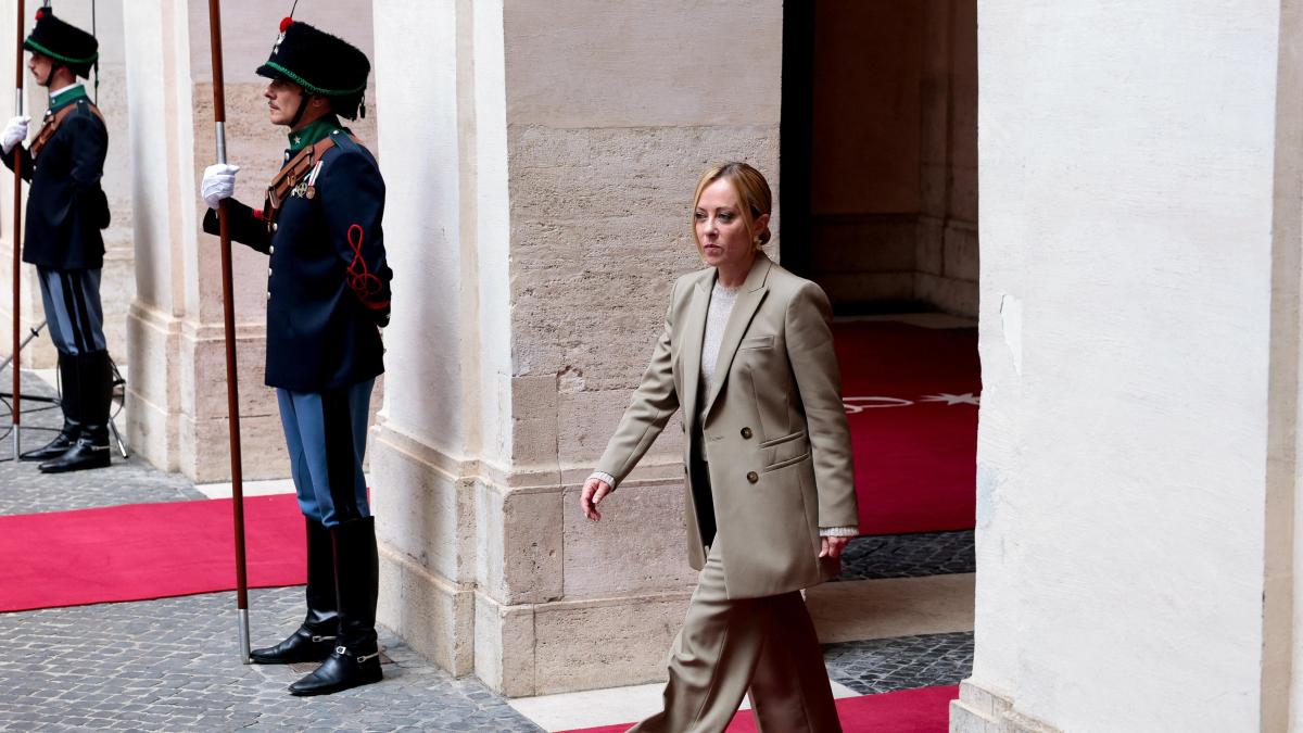 Giorgia Meloni breathes relieved after the electoral victory in the brands