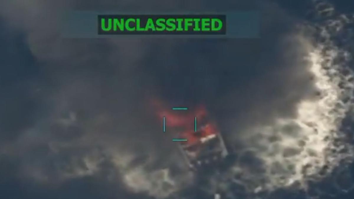 The US sinks another drug boat resulting in four deaths and at least 61 deaths