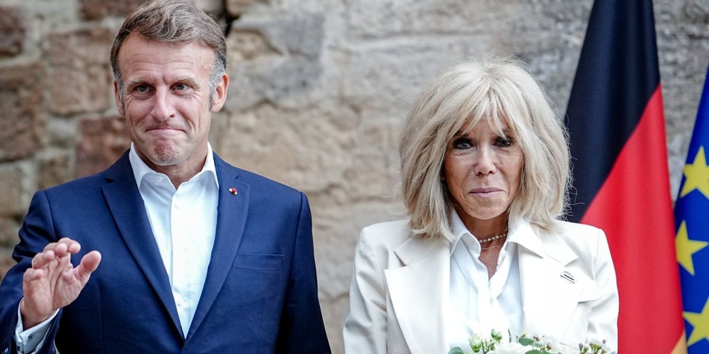 Brigitte Macron, presented as a man on the official website of the Ministry of Economy