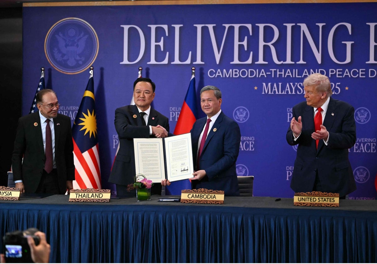 Much optimism and few details about the agreement with China at the start of Trump's Asian tour