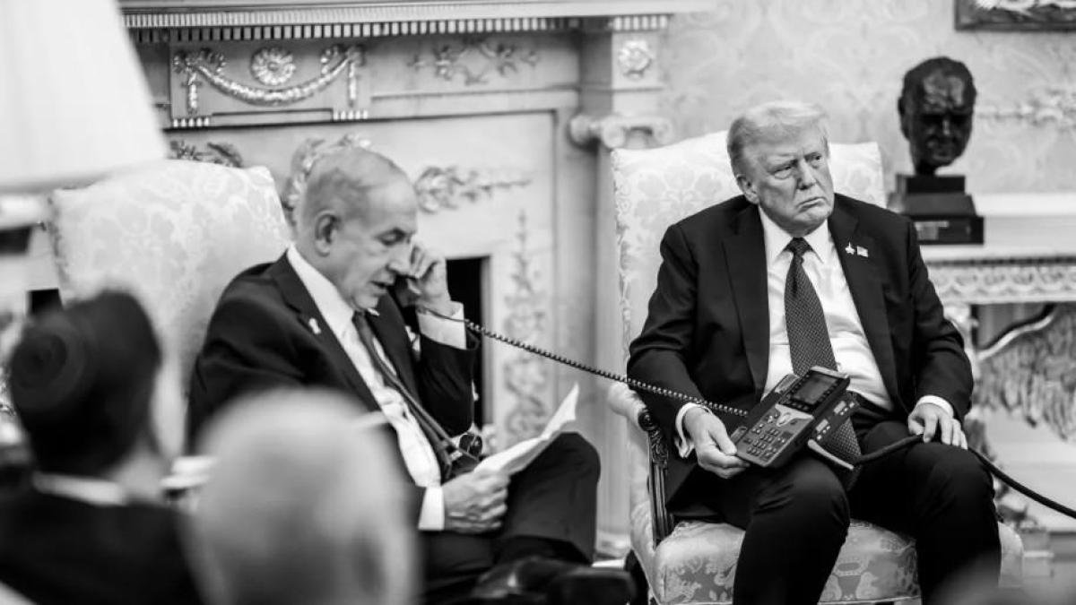 The White House spreads images of Netyahu's apology call to Qatar